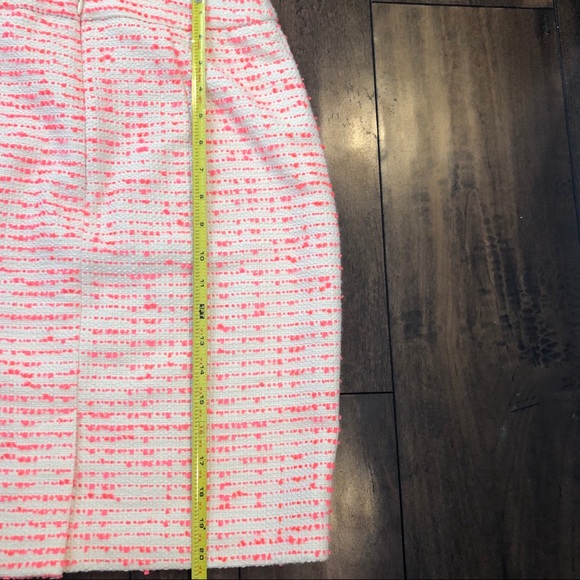 Halogen Tweed pencil skirt Pink White Sz 4P - Picture 7 of 8